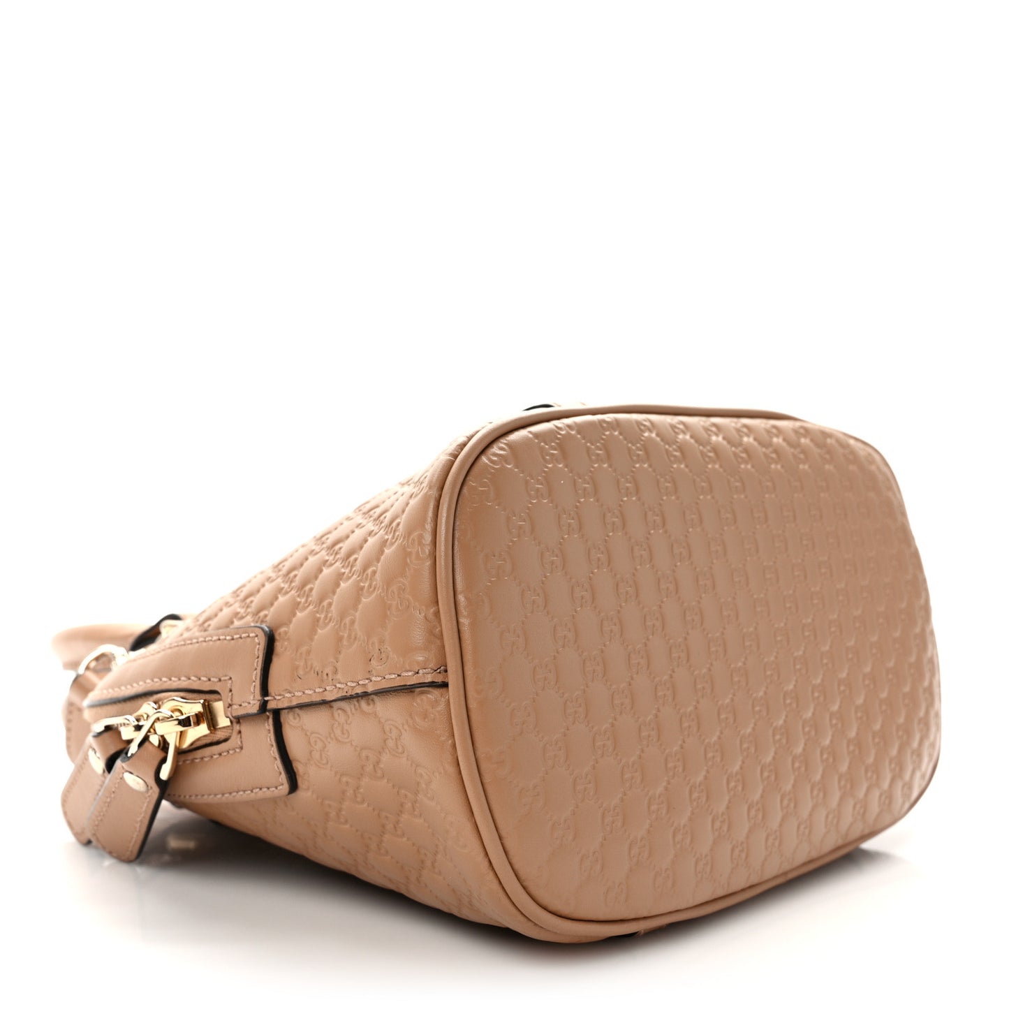 Soft Microguccissima Mini Dome Bag Camelia