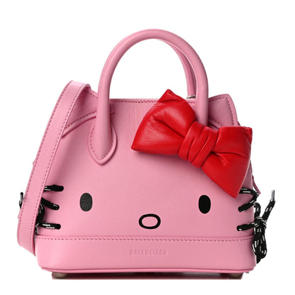 Balenciaga Calfskin Hello Kitty XXS Ville Top Handle Bag Pink 1 of 9