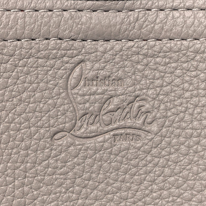 Christian Louboutin Calfskin Spiked Small Cabarock Shopper Tote Sasso 6 of 8