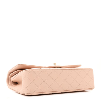 Chanel Caviar Quilted Medium Double Flap Light Beige 4 of 11