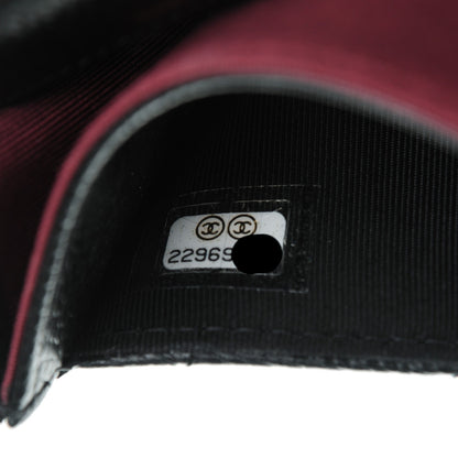 Chanel Caviar Quilted Flap Card Holder Black 8 of 8