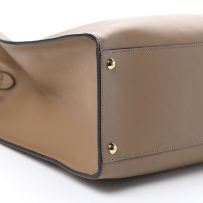 Fendi Vitello Seta Century Large Peekaboo X-Lite Miel Scuro Camelia 8 of 12