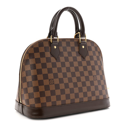 Louis Vuitton Damier Ebene Alma MM 3 of 13
