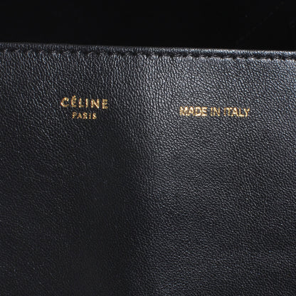 Celine Python Cabas Vertical Tote Brown 8 of 8