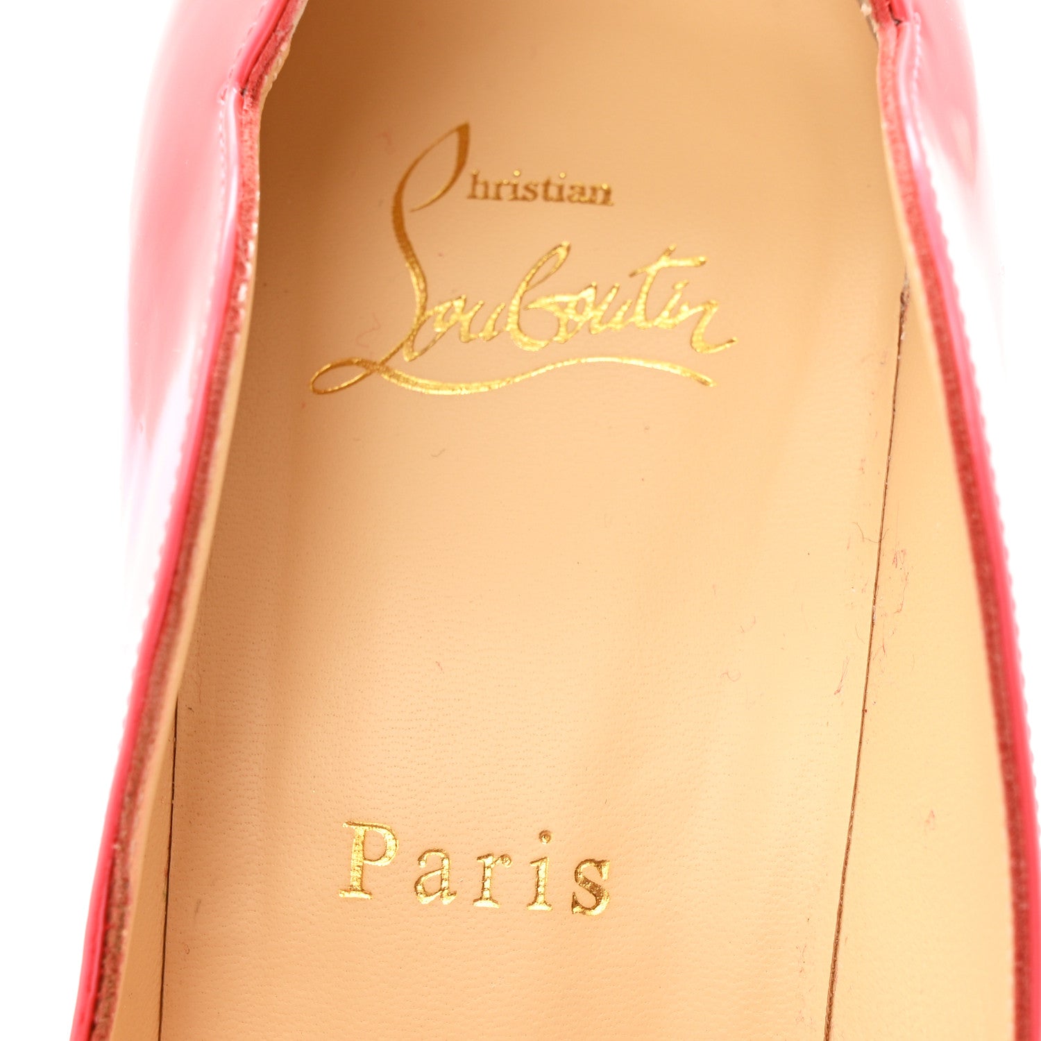 Christian Louboutin Metallic Patent Fluo Hot Chick 100 Pumps 39 Florida 8 of 9