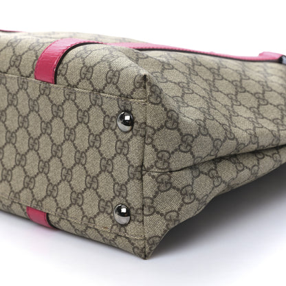 Gucci GG Plus Monogram Medium Joy Tote Hot Pink 9 of 9