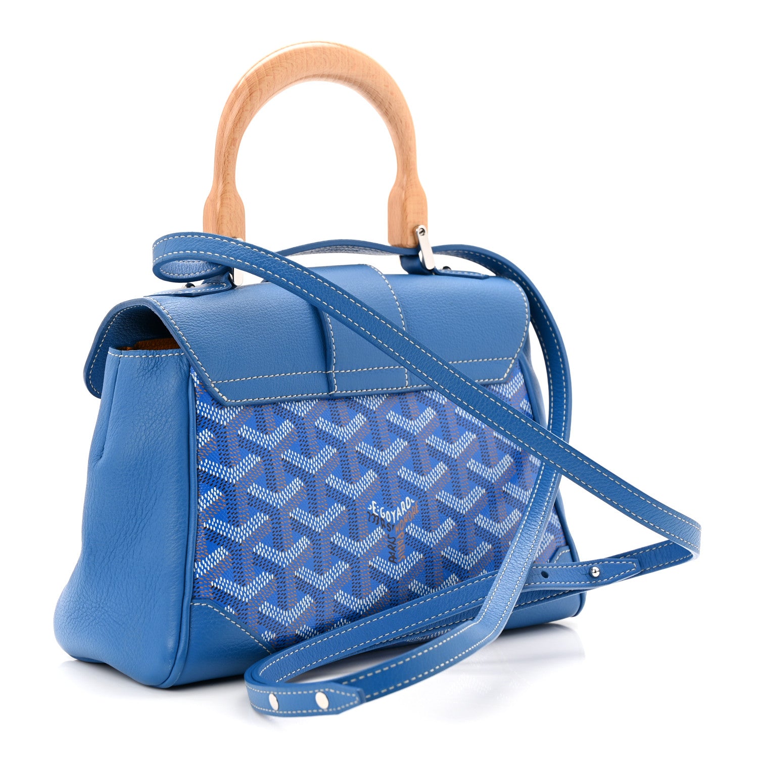 Goyard Goyardine Mini Saigon Sky Blue 3 of 9