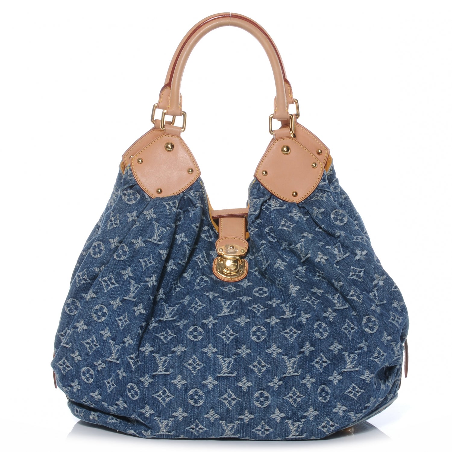 Louis Vuitton Denim Mahina XL Blue 1 of 7