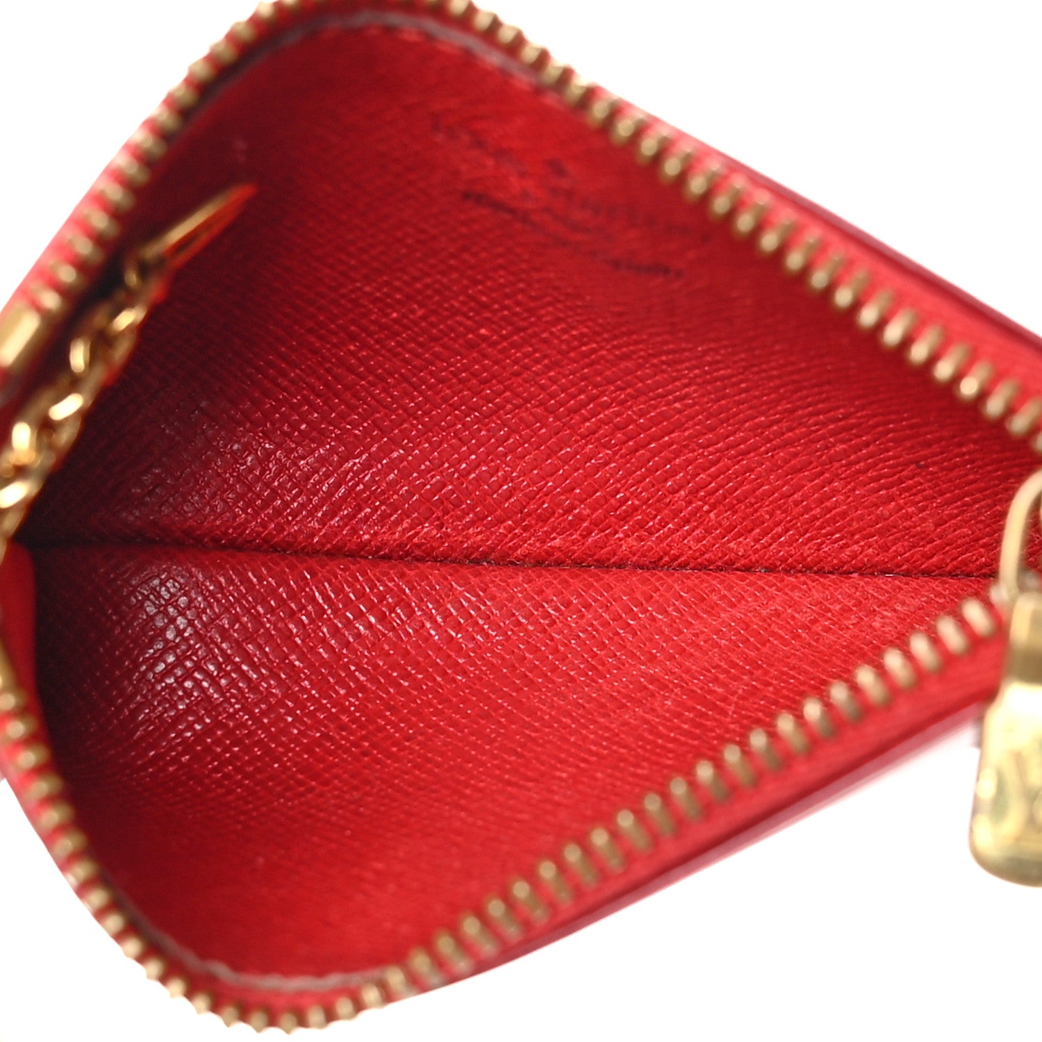 Louis Vuitton Epi Key Pouch Castillan Red 5 of 8