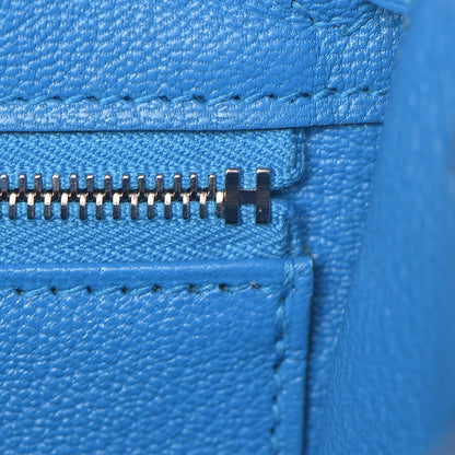 Hermes Chevre Chandra Kelly Sellier 25 Bleu Zanzibar 27 of 41