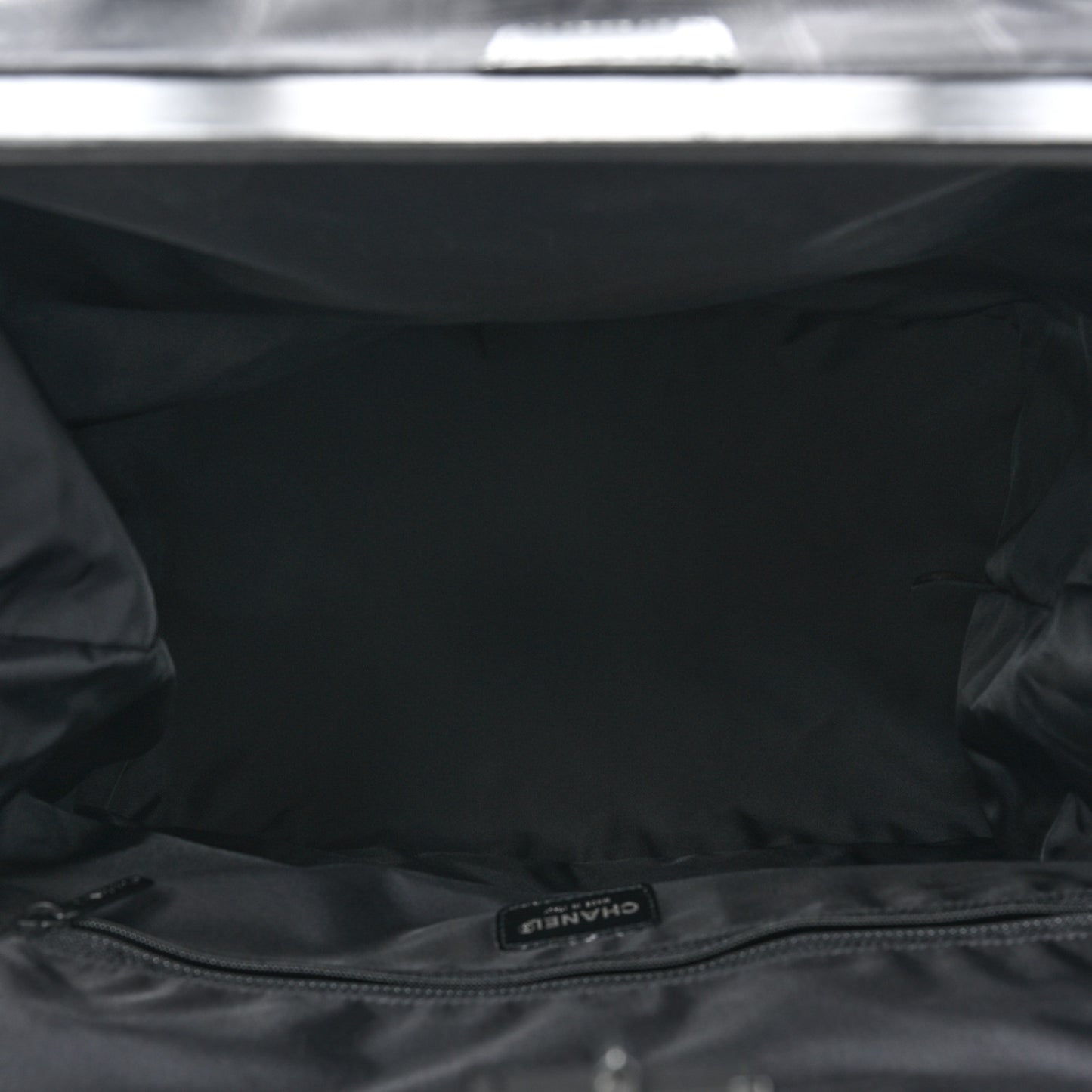 Nylon Travel Convertible Tote Black