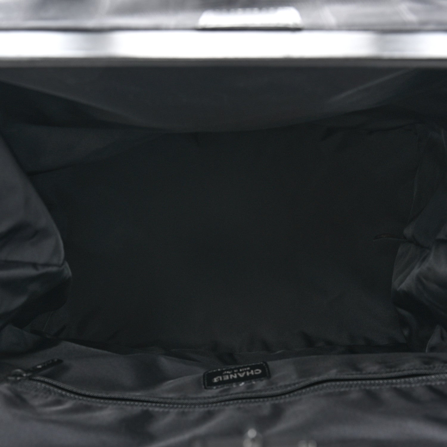 Chanel Nylon Travel Convertible Tote Black 5 of 14