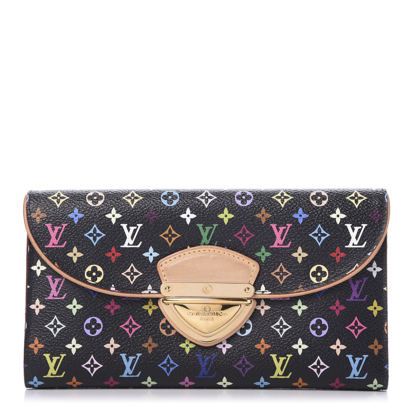 Monogram Multicolor Eugenie Wallet Black Grenade