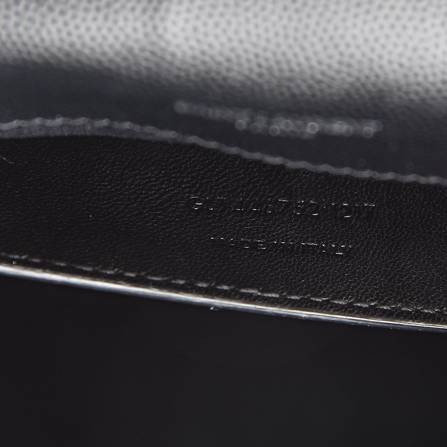 Grain De Poudre Large Classic Monogram Kate Satchel Black
