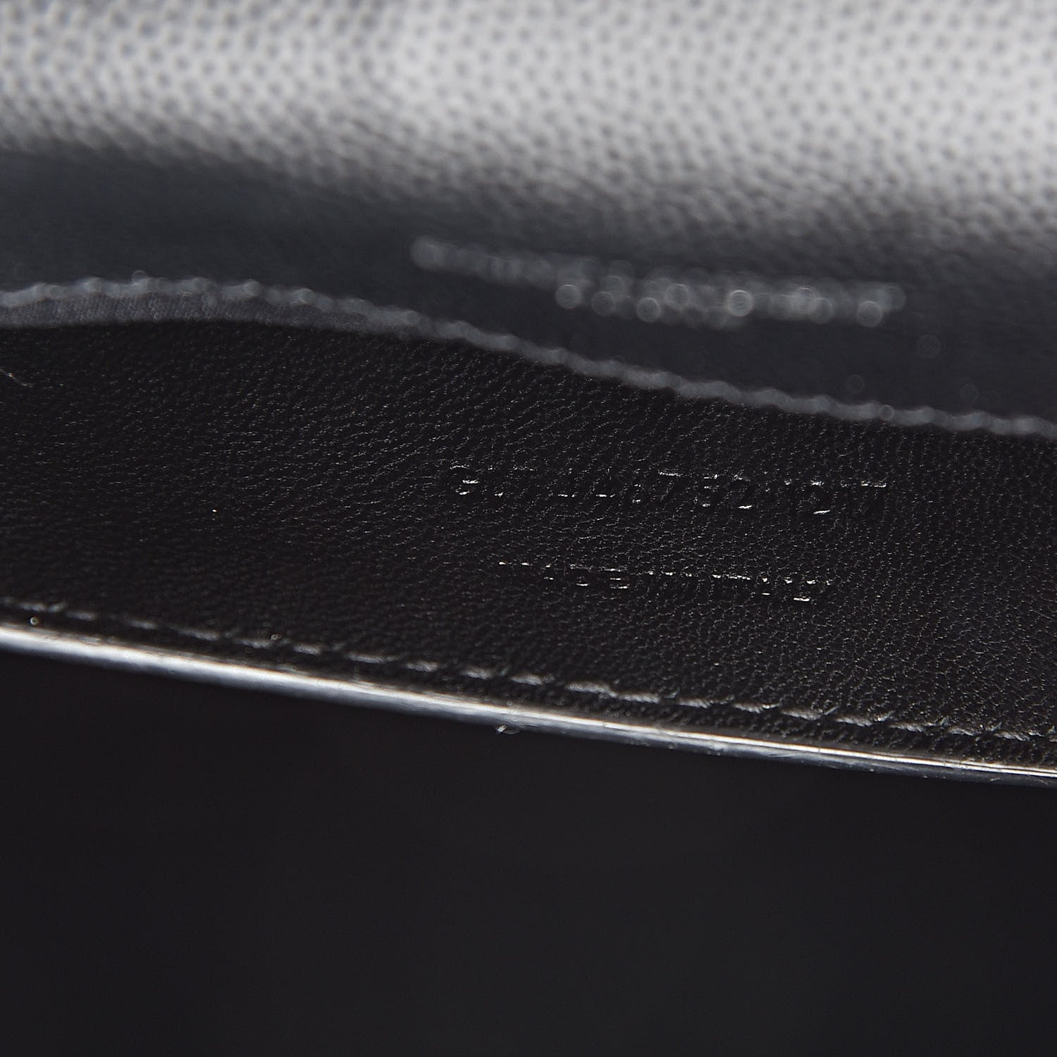 Saint Laurent Grain De Poudre Large Classic Monogram Kate Satchel Black 7 of 10