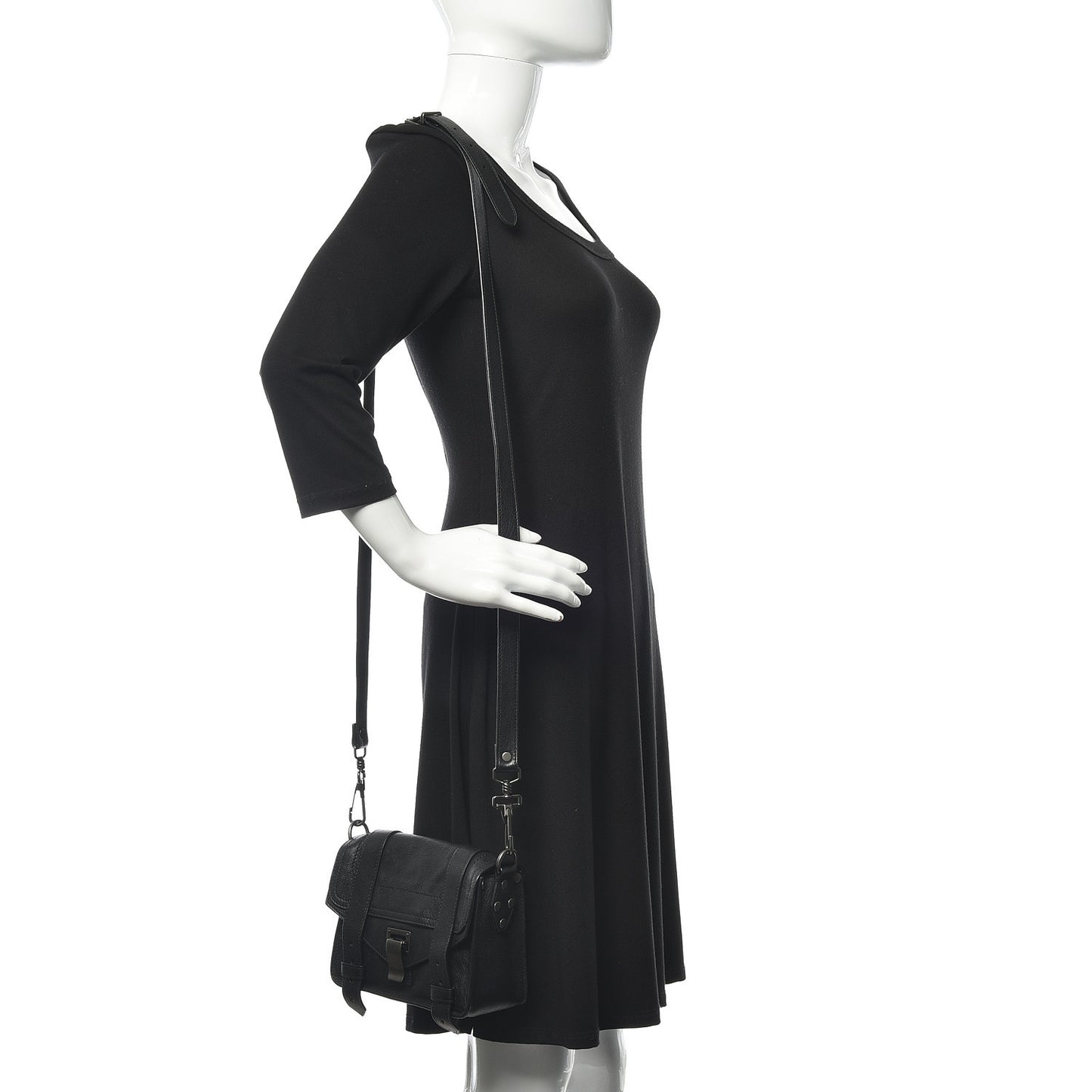 Lambskin PS1 Mini Crossbody Black