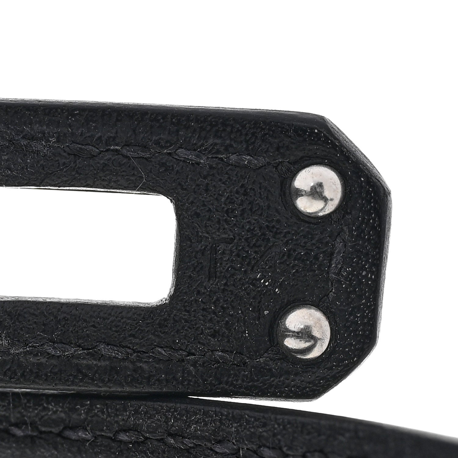 Hermes Chamkila Kelly Double Tour Bracelet T4 So Black 5 of 8