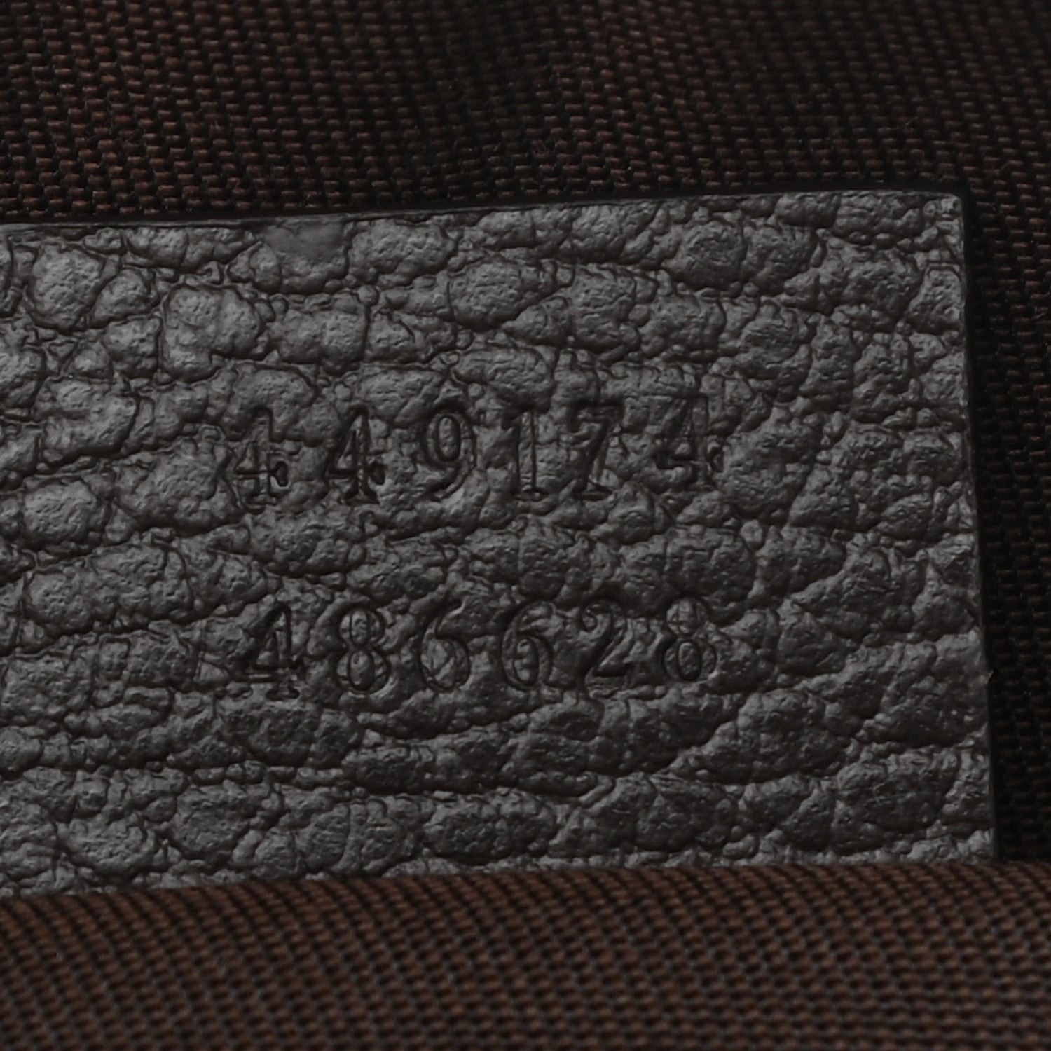 Gucci Monogram Belt Bag Dark Brown 7 of 10