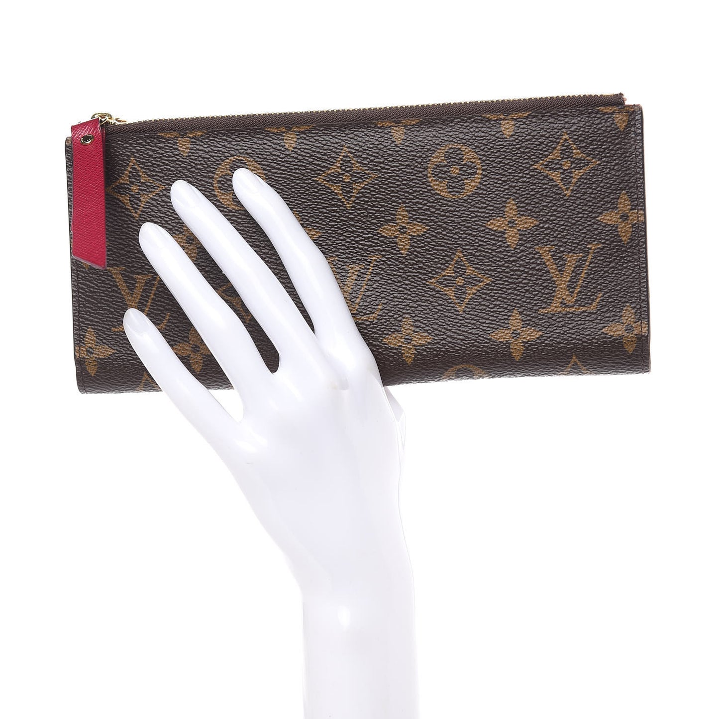 Monogram Adele Wallet Fuchsia