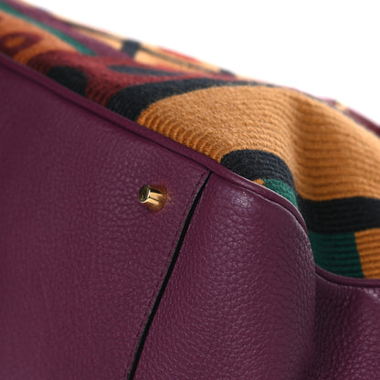 Burberry Prorsum Geometric Tapestry Large Milverton Bag Multicolor 6 of 15