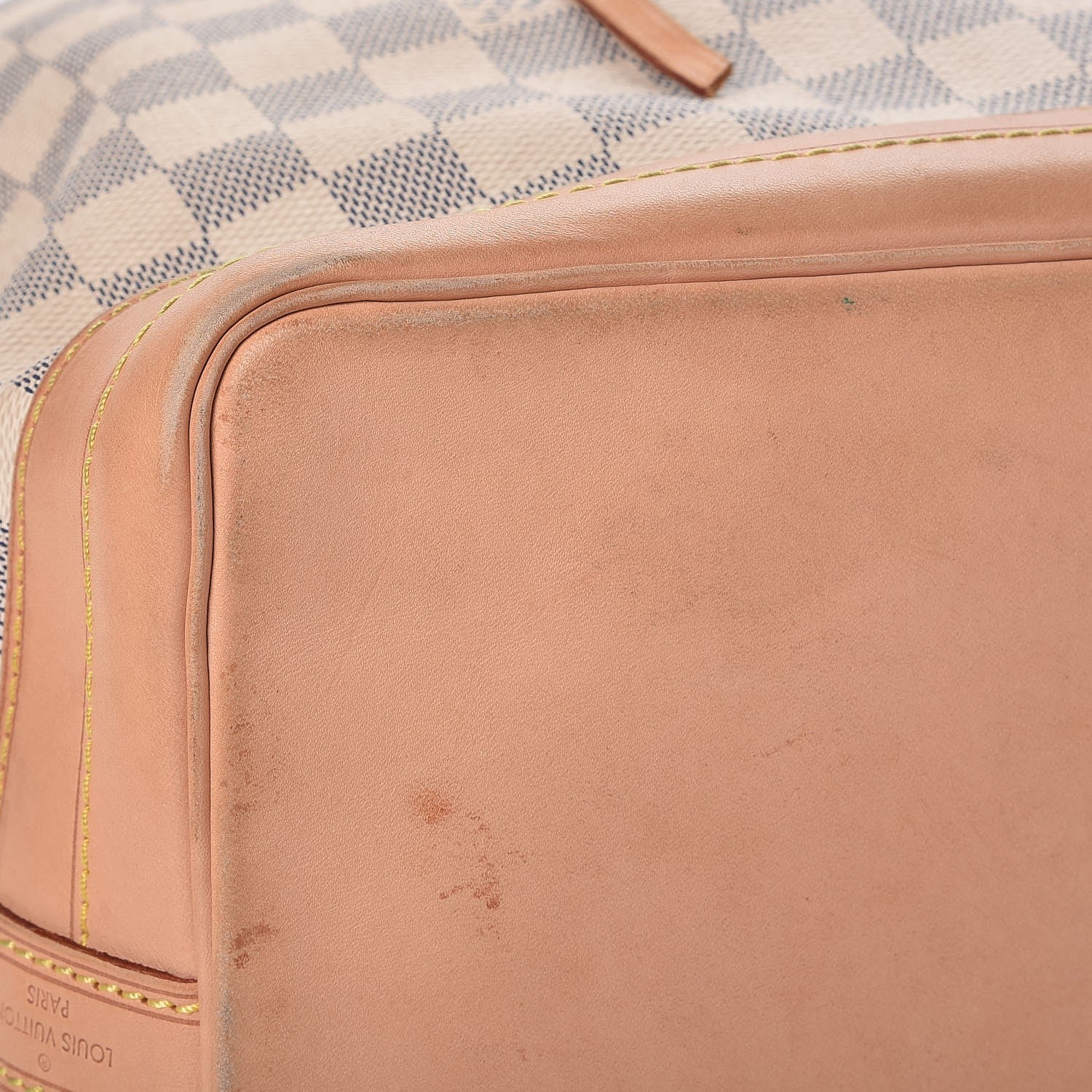 Louis Vuitton Damier Azur Noe 14 of 21