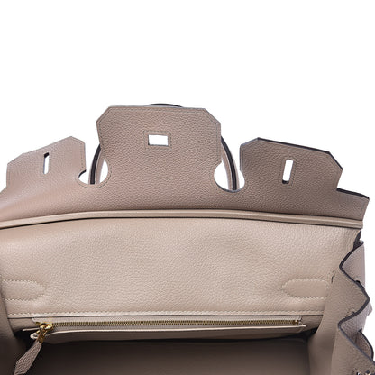 Hermes Togo Birkin 30 Gris Tourterelle 20 of 28