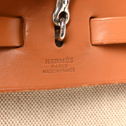 Hermes Toile Vache Calfskin Herbag 39 MM Natural 6 of 9