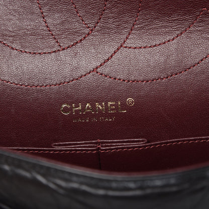 Chanel Aged Calfskin Quilted 2.55 Reissue 227 Flap Black 6 of 8