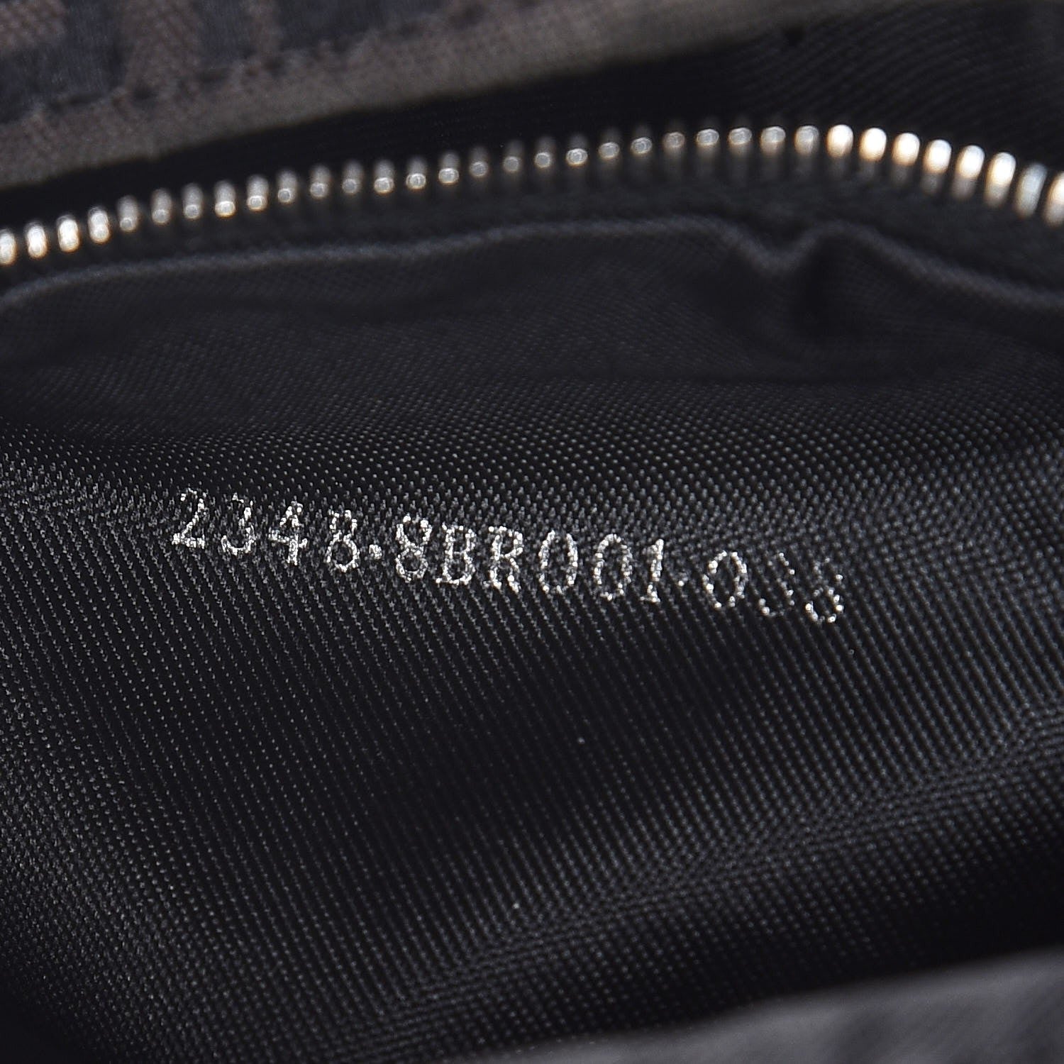 Fendi Zucchino Mama Baguette Black 7 of 7