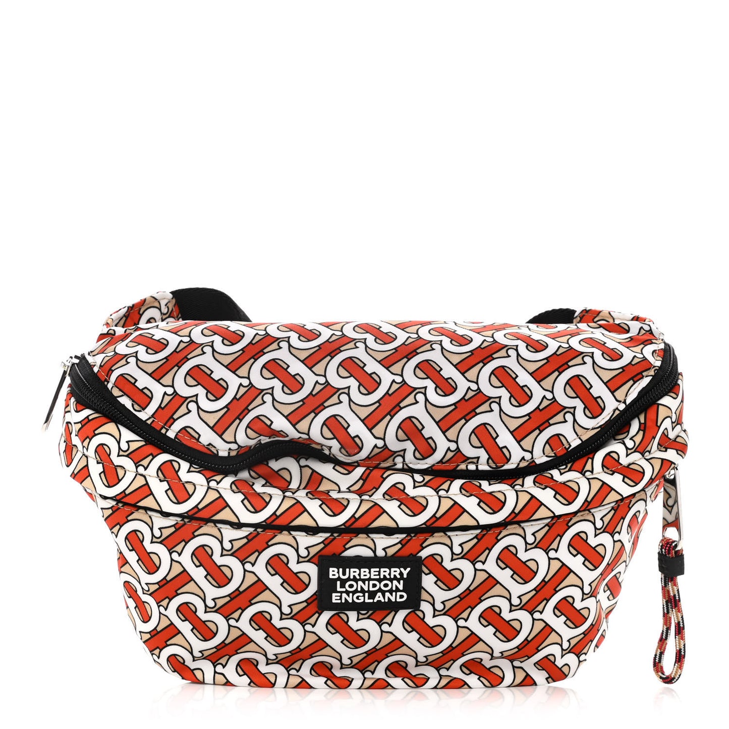 Nylon Monogram Convertible Bum Bag Vermilion