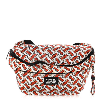 Burberry Nylon Monogram Convertible Bum Bag Vermilion 2 of 10
