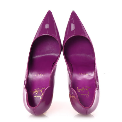 Christian Louboutin Patent LipChick 100 Pumps 39.5 Kismet 2 of 8