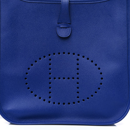 Hermes Epsom Evelyne III PM Bleu Electrique 13 of 20