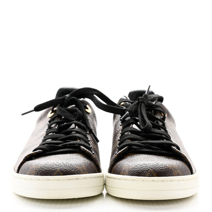 Louis Vuitton Patent Monogram Frontrow Sneakers 37.5 2 of 16