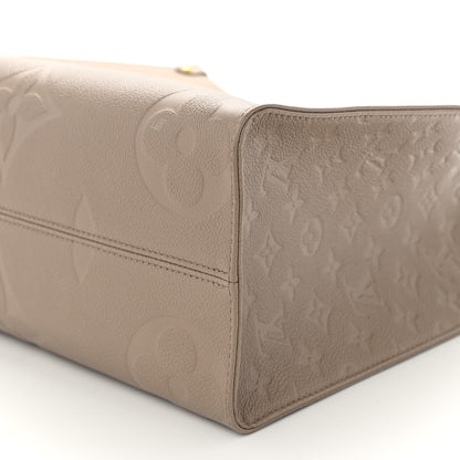 Louis Vuitton Empreinte Monogram Giant Onthego MM Tourterelle 9 of 9