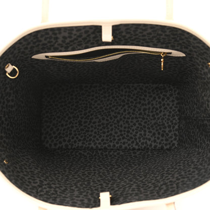 Louis Vuitton Monogram Giant Wild At Heart Neverfull MM Creme 6 of 10