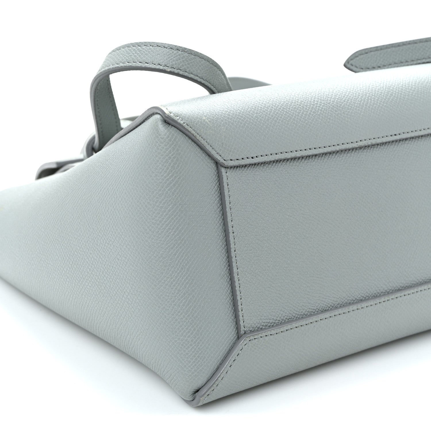 Celine Grained Calfskin Micro Belt Bag Cloud 10 of 11