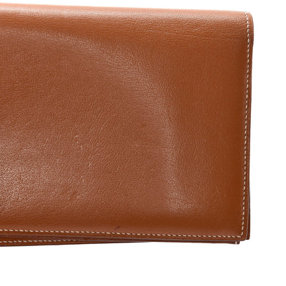 Hermes Chevre Passport Wallet Gold 11 of 16