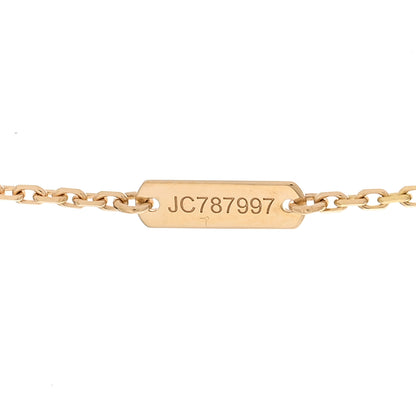 Van Cleef & Arpels 18K Yellow Gold Carnelian Vintage Alhambra Pendant Necklace 4 of 6