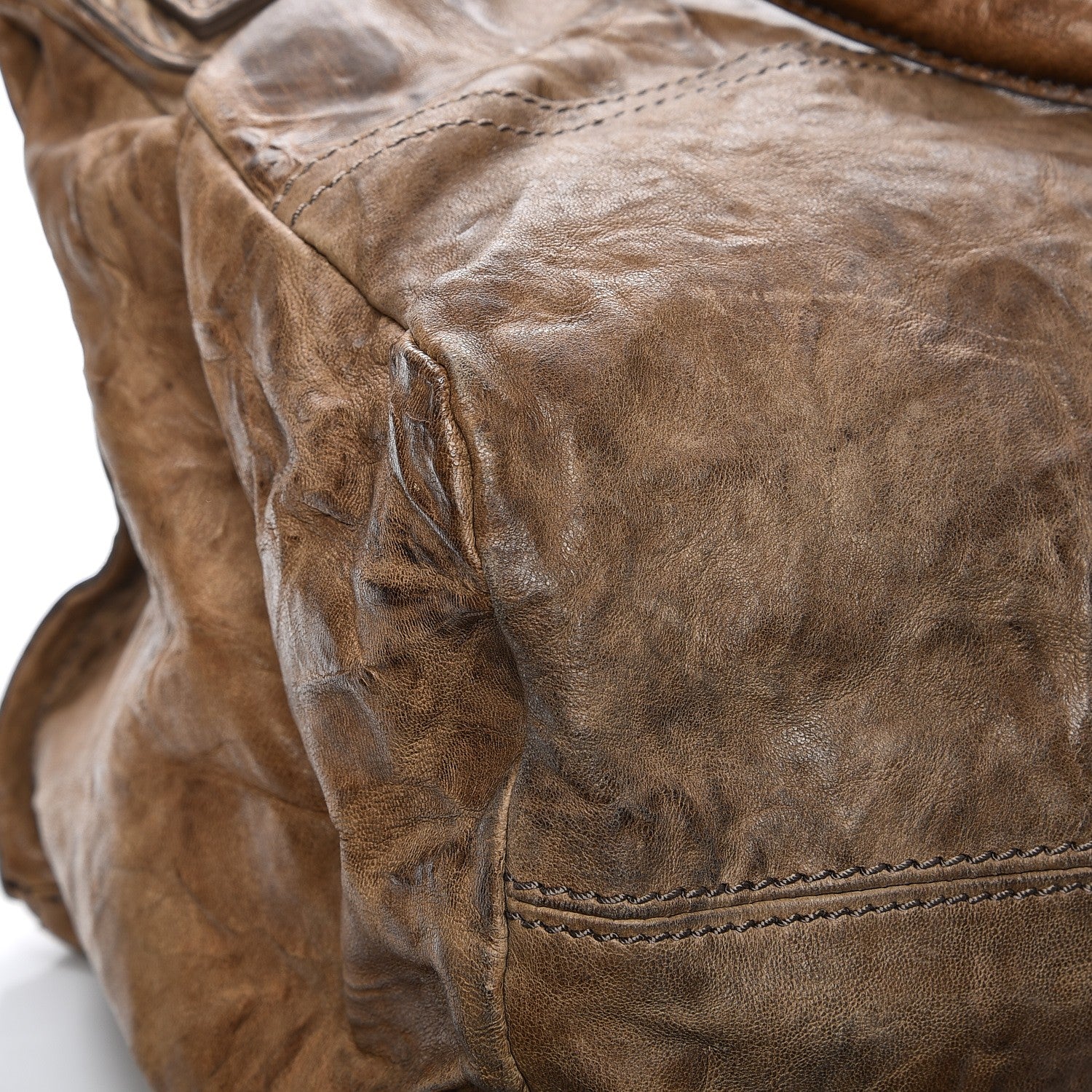 Givenchy Tumbled Sheepskin Large Pandora Brown 14 of 16