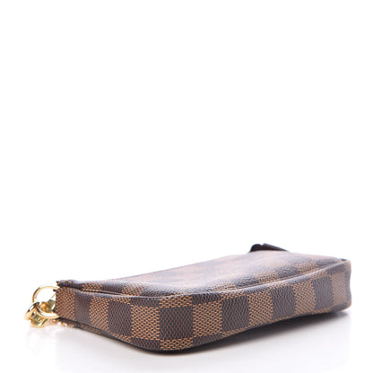 Louis Vuitton Damier Ebene Mini Pochette Accessories 4 of 10