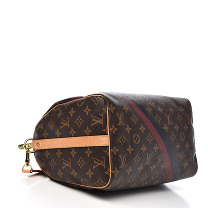 Louis Vuitton Monogram My LV Heritage Speedy Bandouliere 30 Bordeaux Black 4 of 14