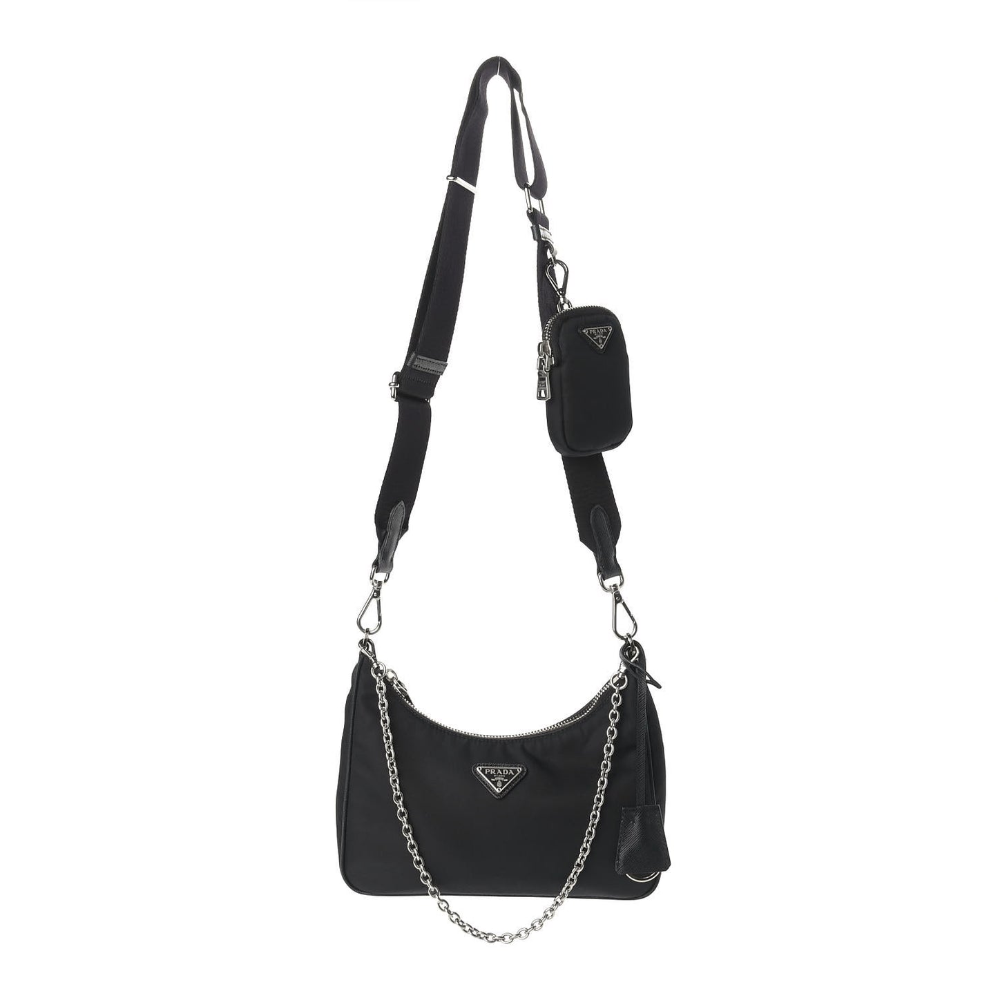 Nylon Re-Edition 2005 Shoulder Bag Black