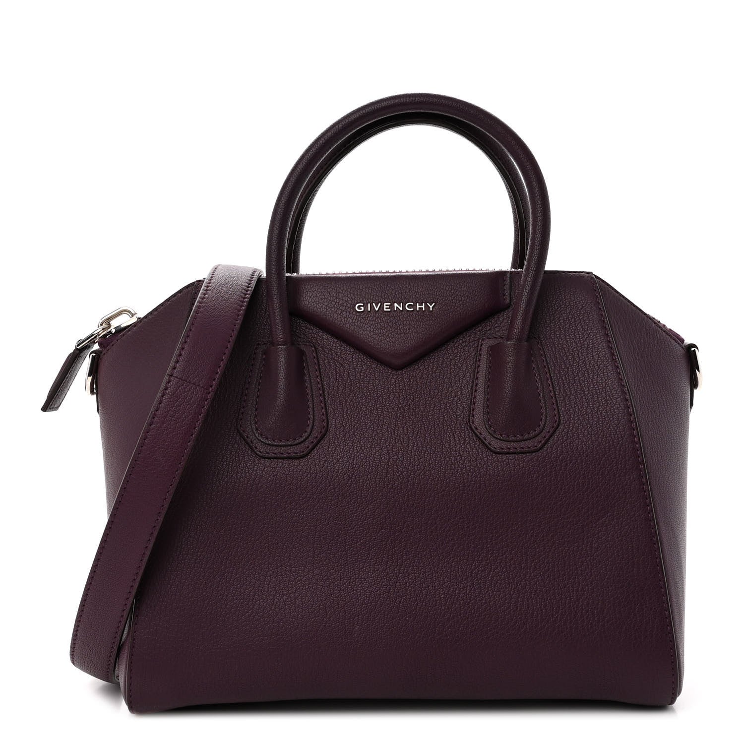Givenchy Sugar Goatskin Small Antigona Oxblood 1 of 10