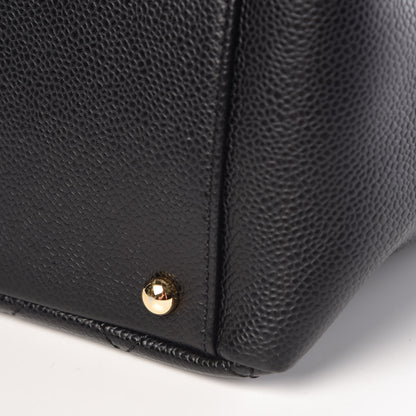 Chanel Caviar Quilted Petit Timeless Tote PTT Black 11 of 12