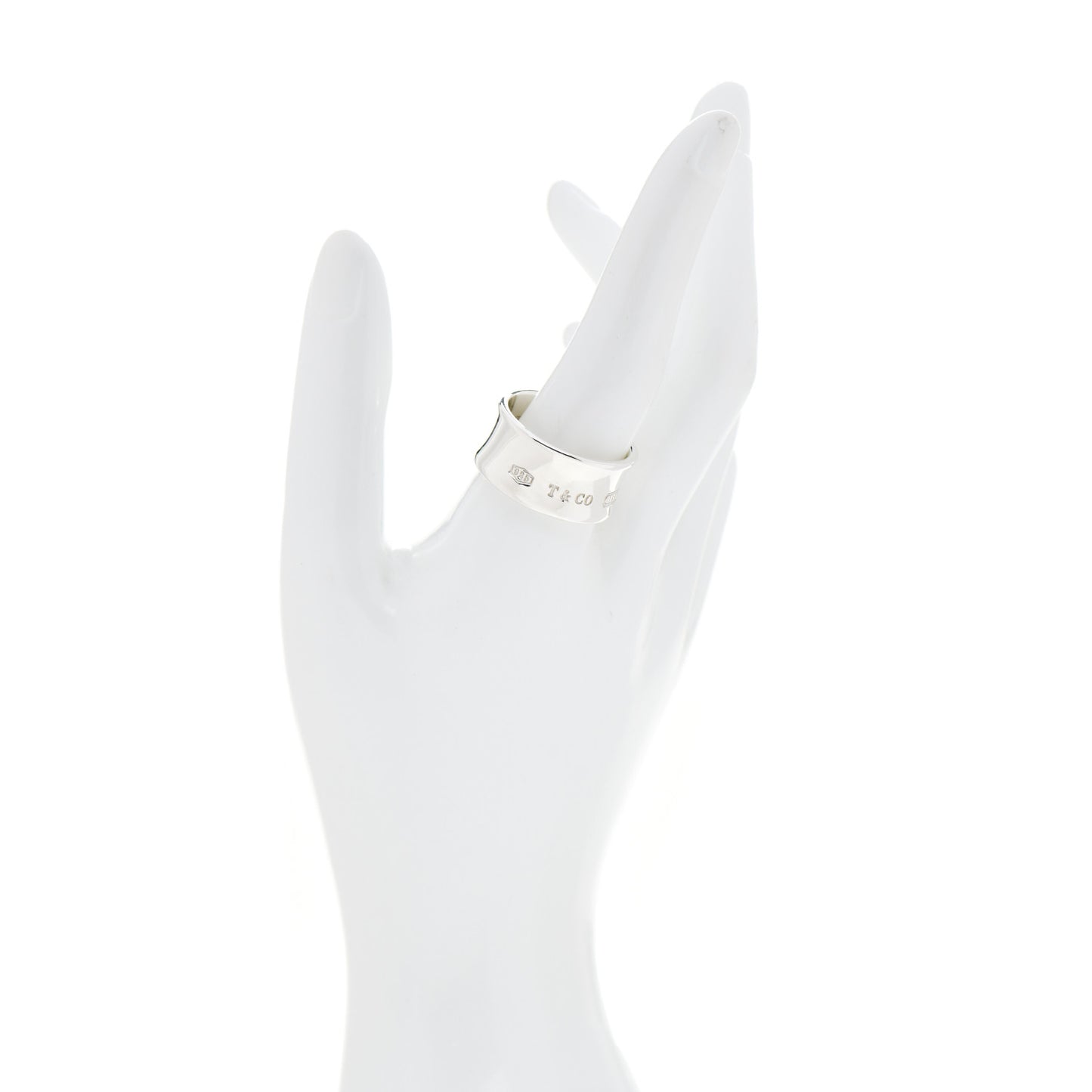 Sterling Silver Wide 1837 Ring 67 12