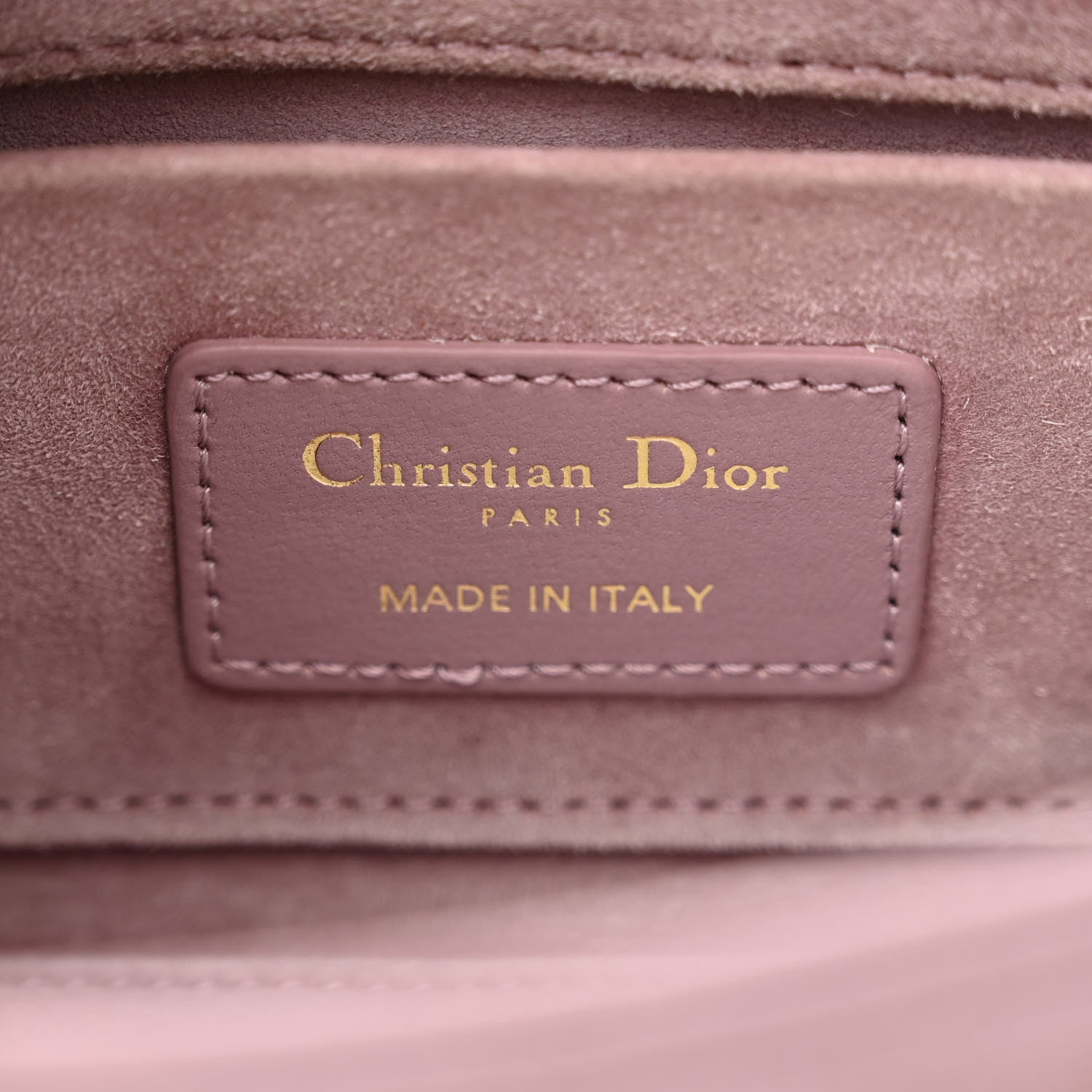 Christian Dior Lambskin Cannage Small Lady D-Joy Peony Pink 7 of 11