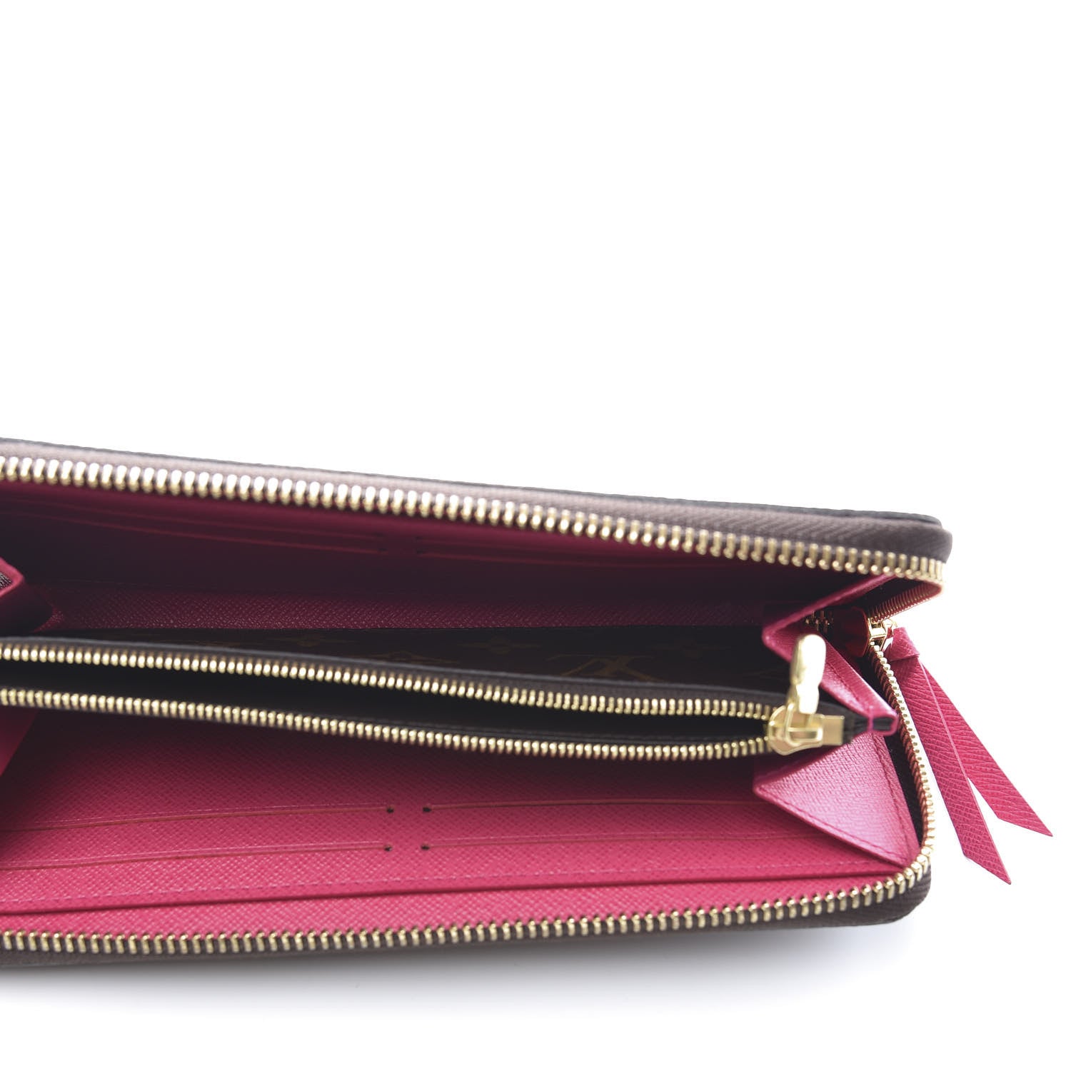 Louis Vuitton Monogram Clemence Wallet Freesia 5 of 9