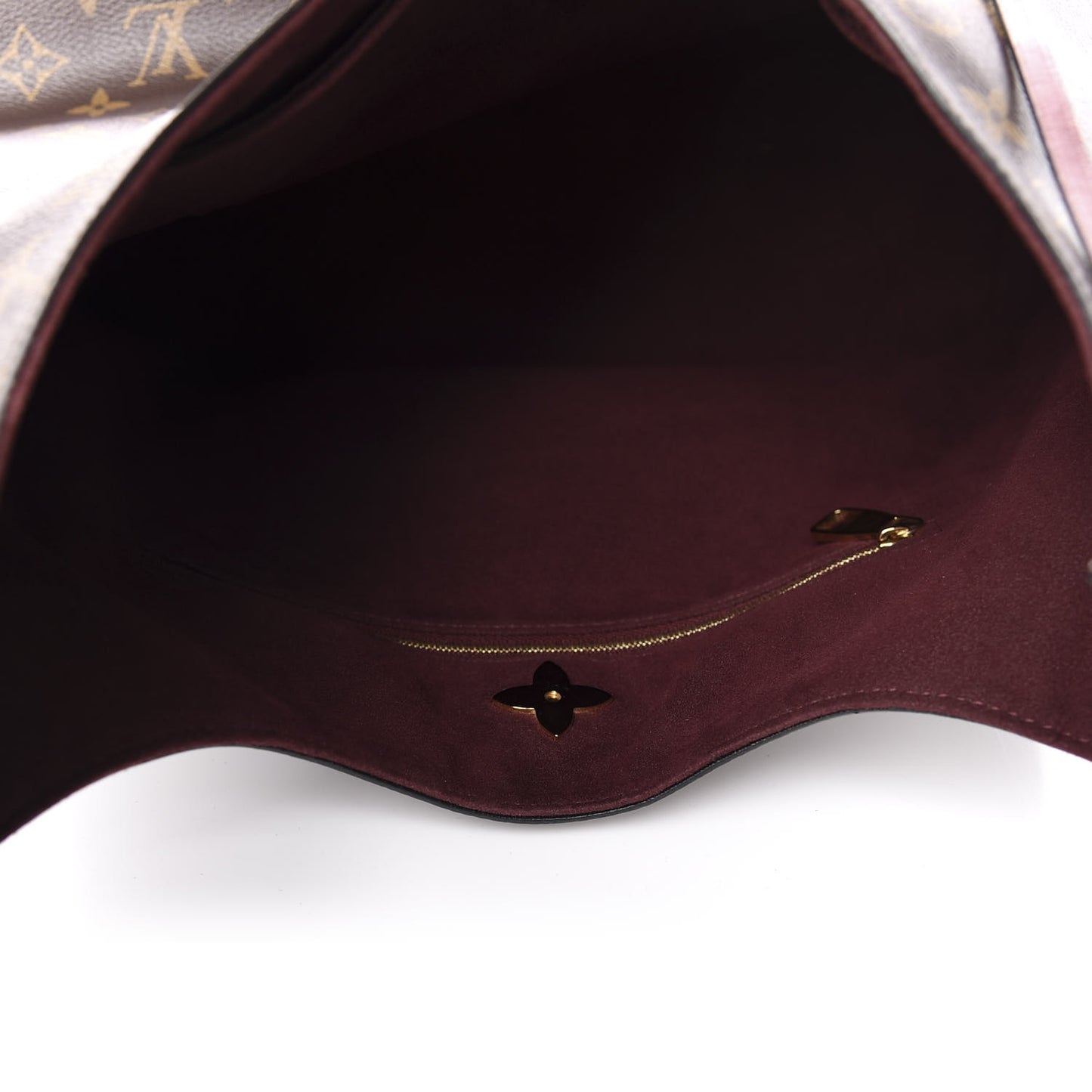 Monogram Flower Hobo Bordeaux