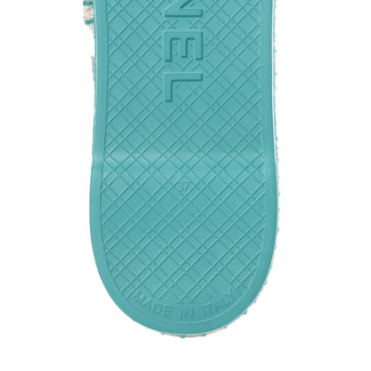 Chanel PVC Tweed CC Espadrilles 37 Green Multicolor 8 of 9